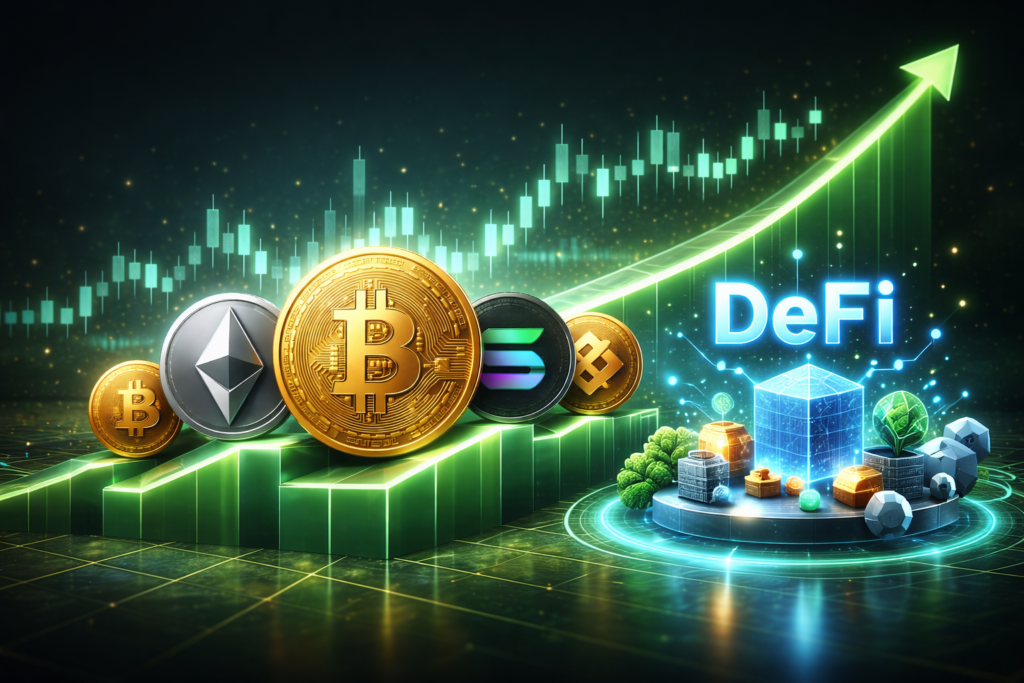 Crypto Market Update: Top Gainers & DeFi Shift