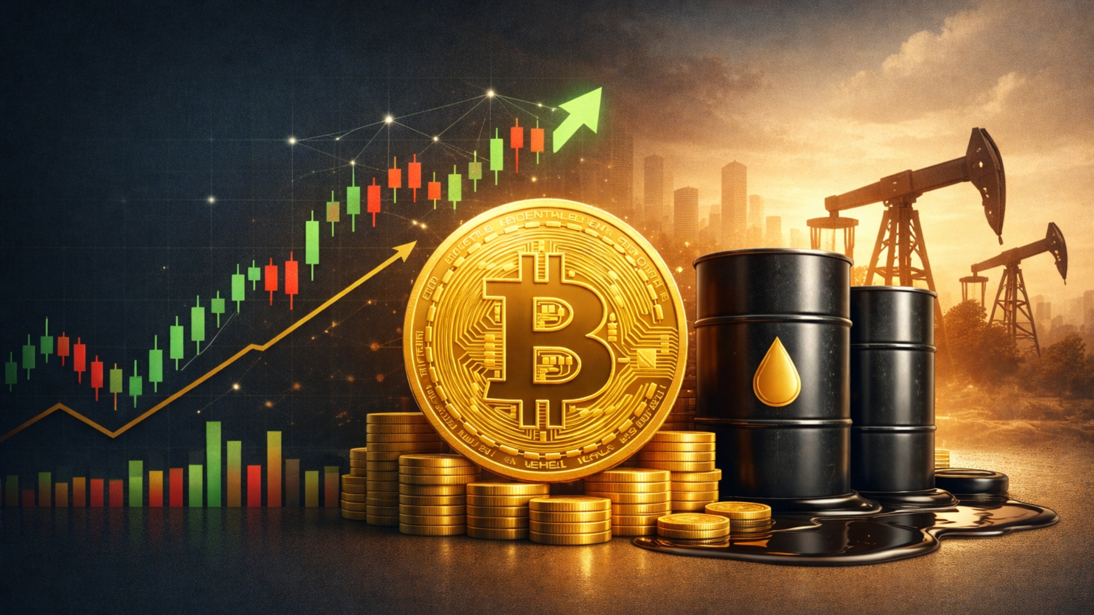 Bitcoin Holds $70K Amid Oil Surge