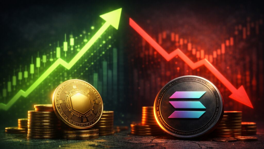 Stocks Rise as Solana Drops