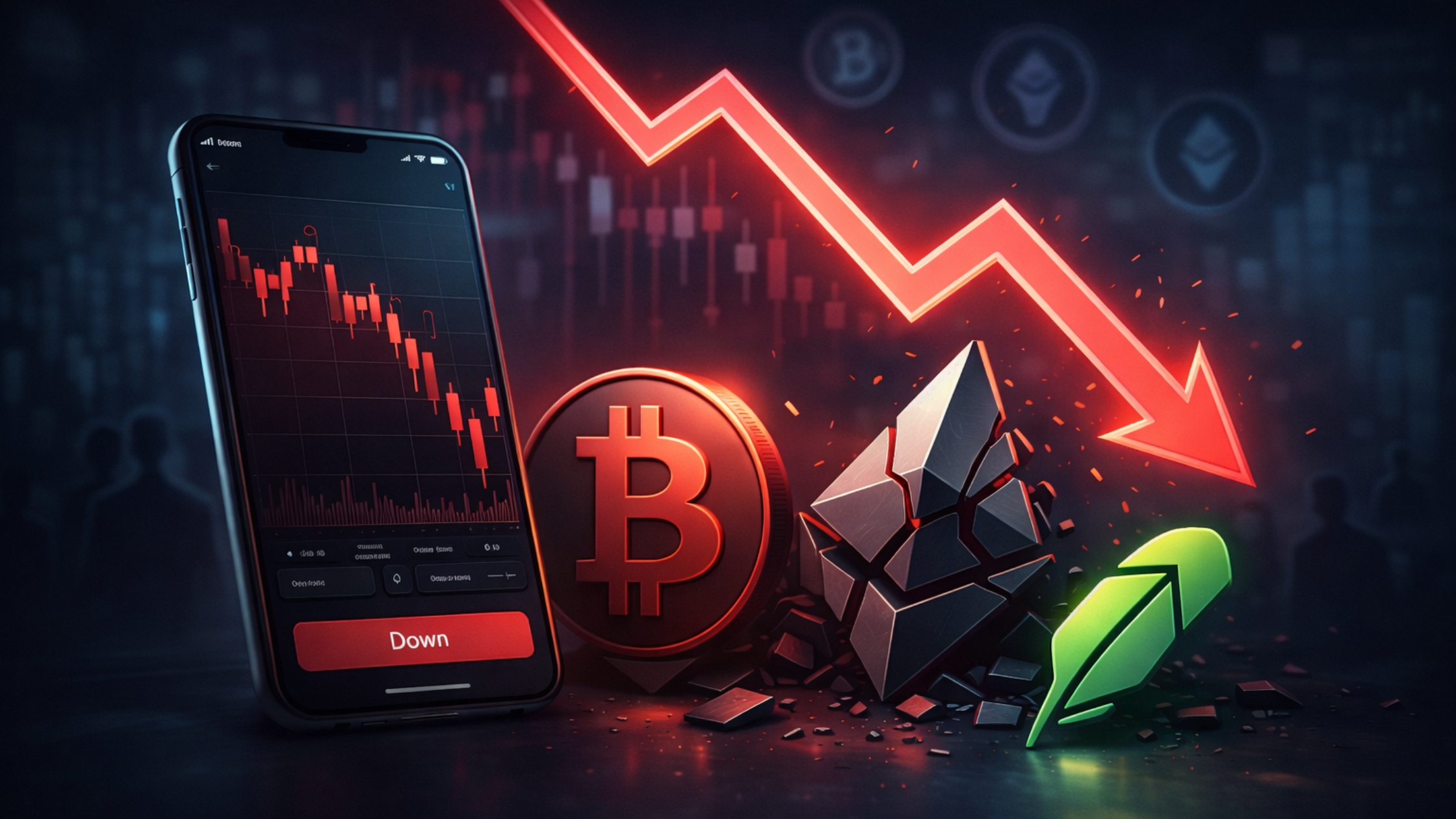 Robinhood Slips as Crypto Competition