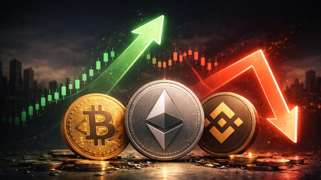 Crypto Prices Show Mixed Momentum