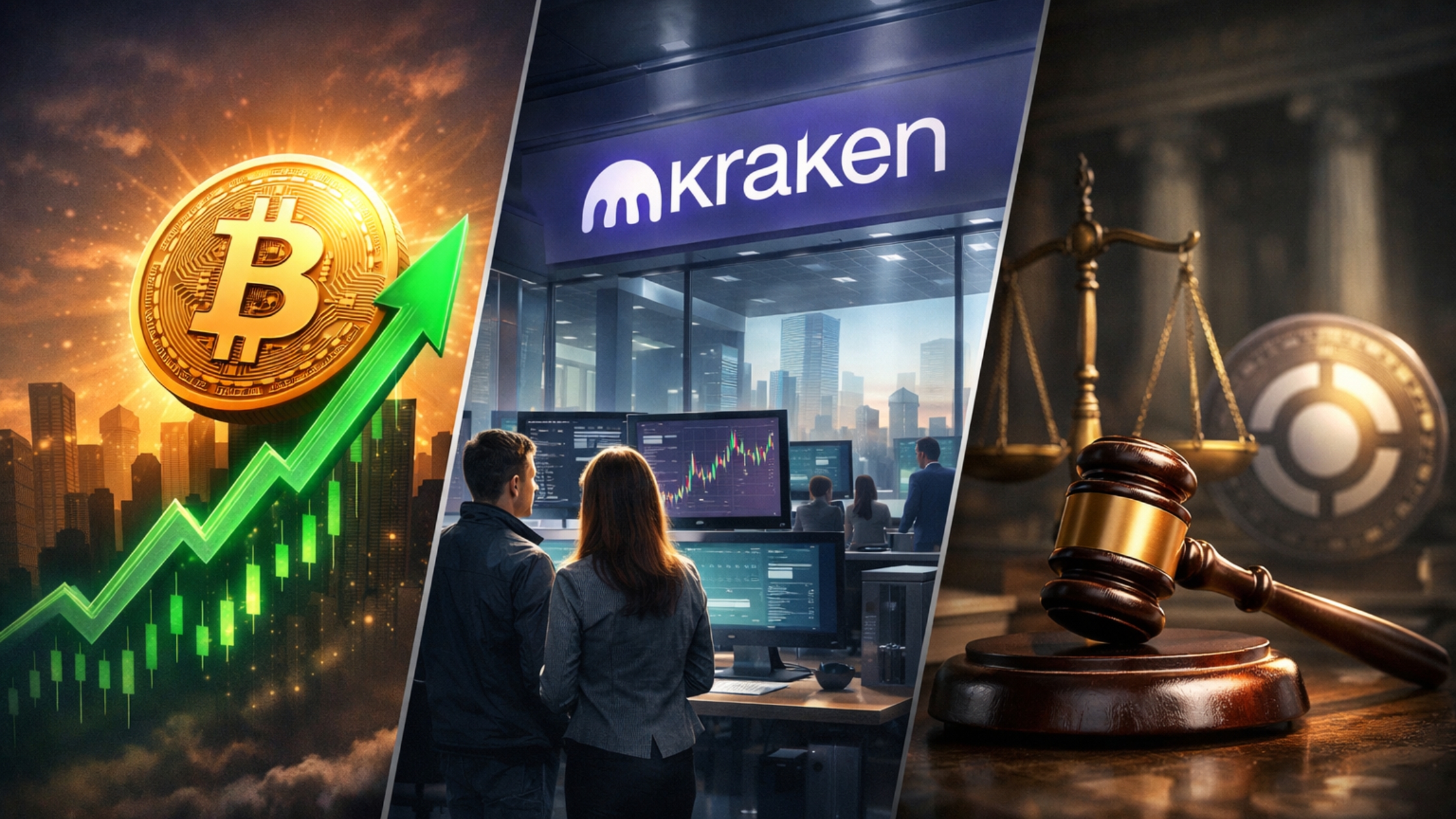 Crypto Bullish Kraken Growth Circle Scrutiny