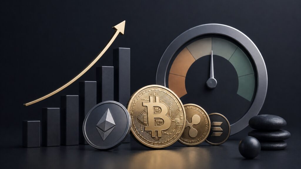 Crypto Market Balanced Growth