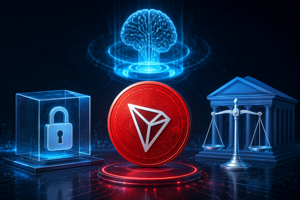 Tron AI Moves Us Crypto Law