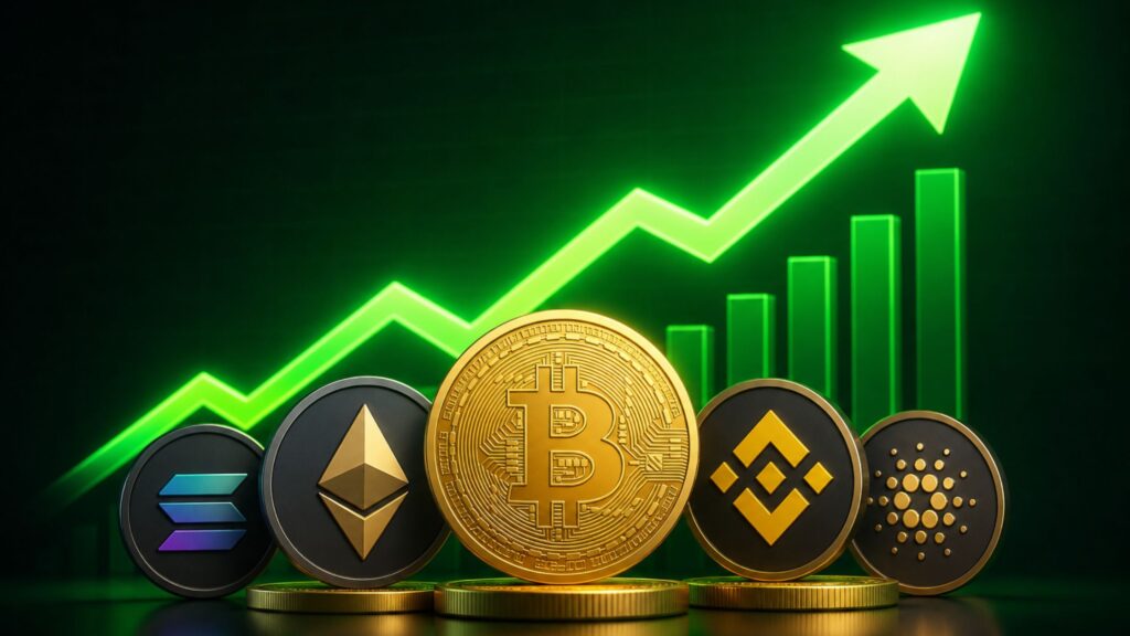 Top Crypto Gainers Surge After Bitcoin