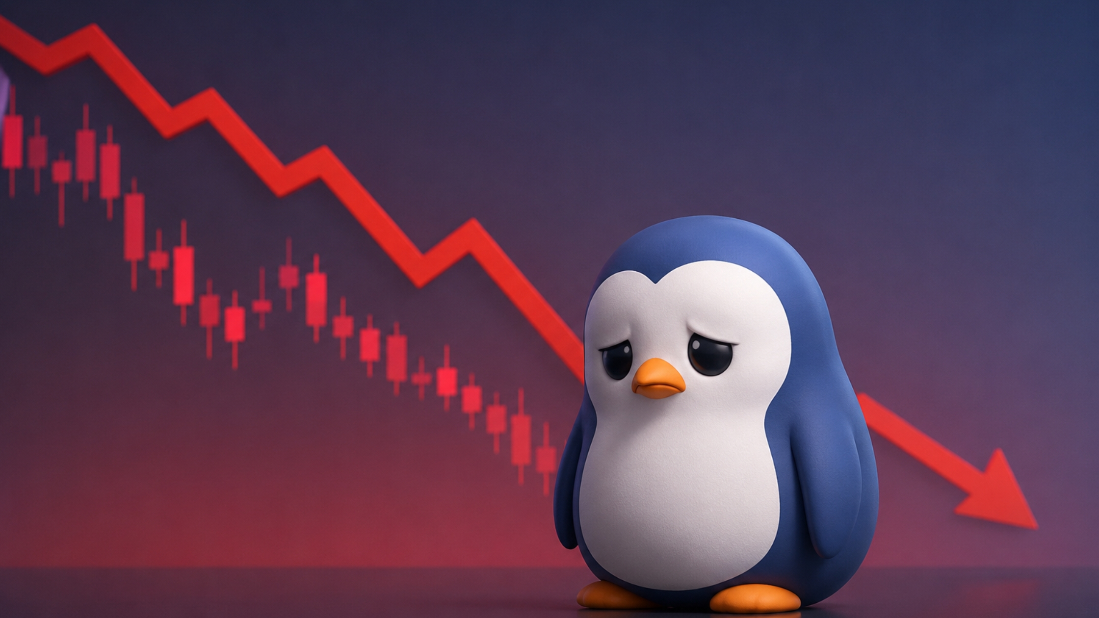 PENGU Drops 7%
