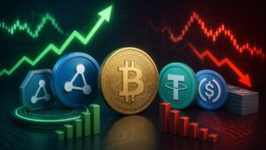 DeFi Rises 2%, Stablecoins Slip