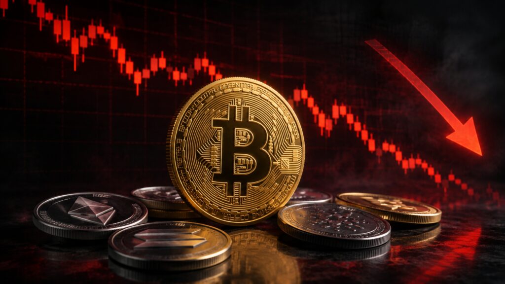 Bitcoin crypto market decline