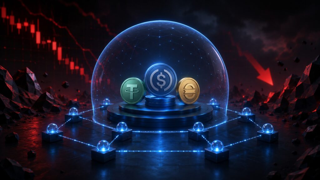 Stablecoins protect DeFi liquidity