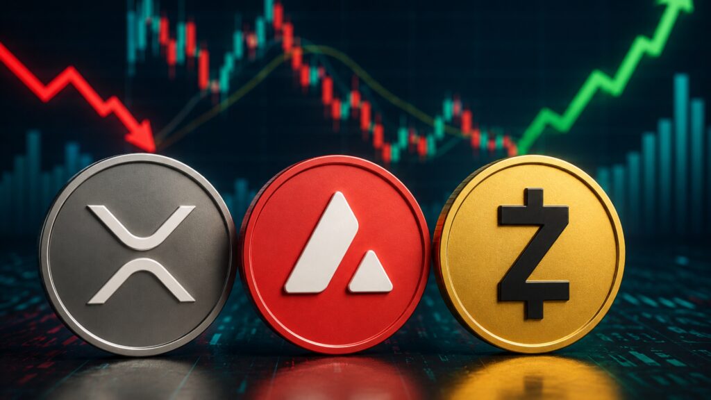 XRP AVAX Zcash forecast