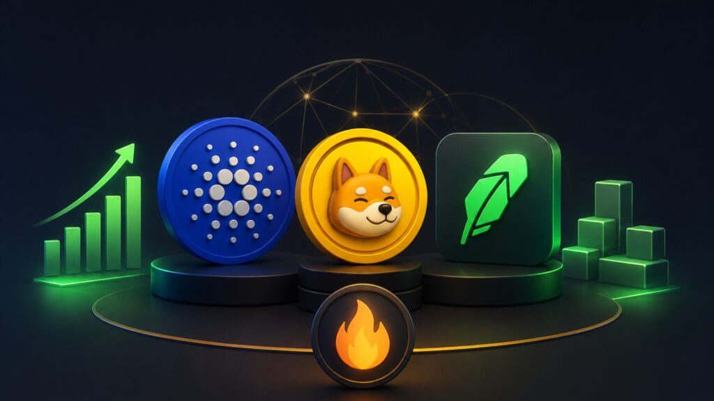 Cardano BONK Robinhood updates