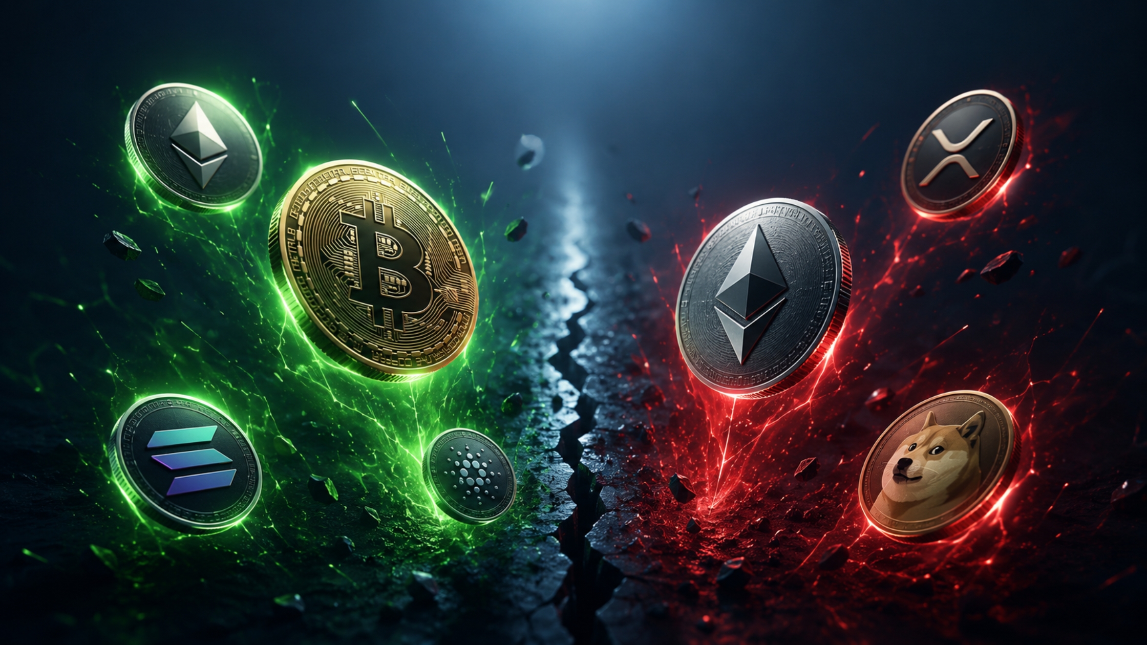 Crypto gainers and losers