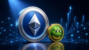 Ethereum and AlphaPepe tokens