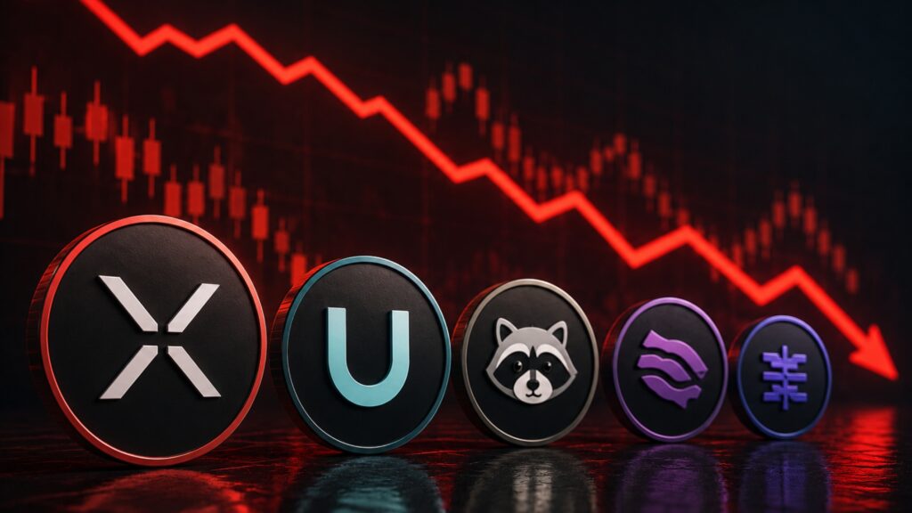 Biggest crypto losers today