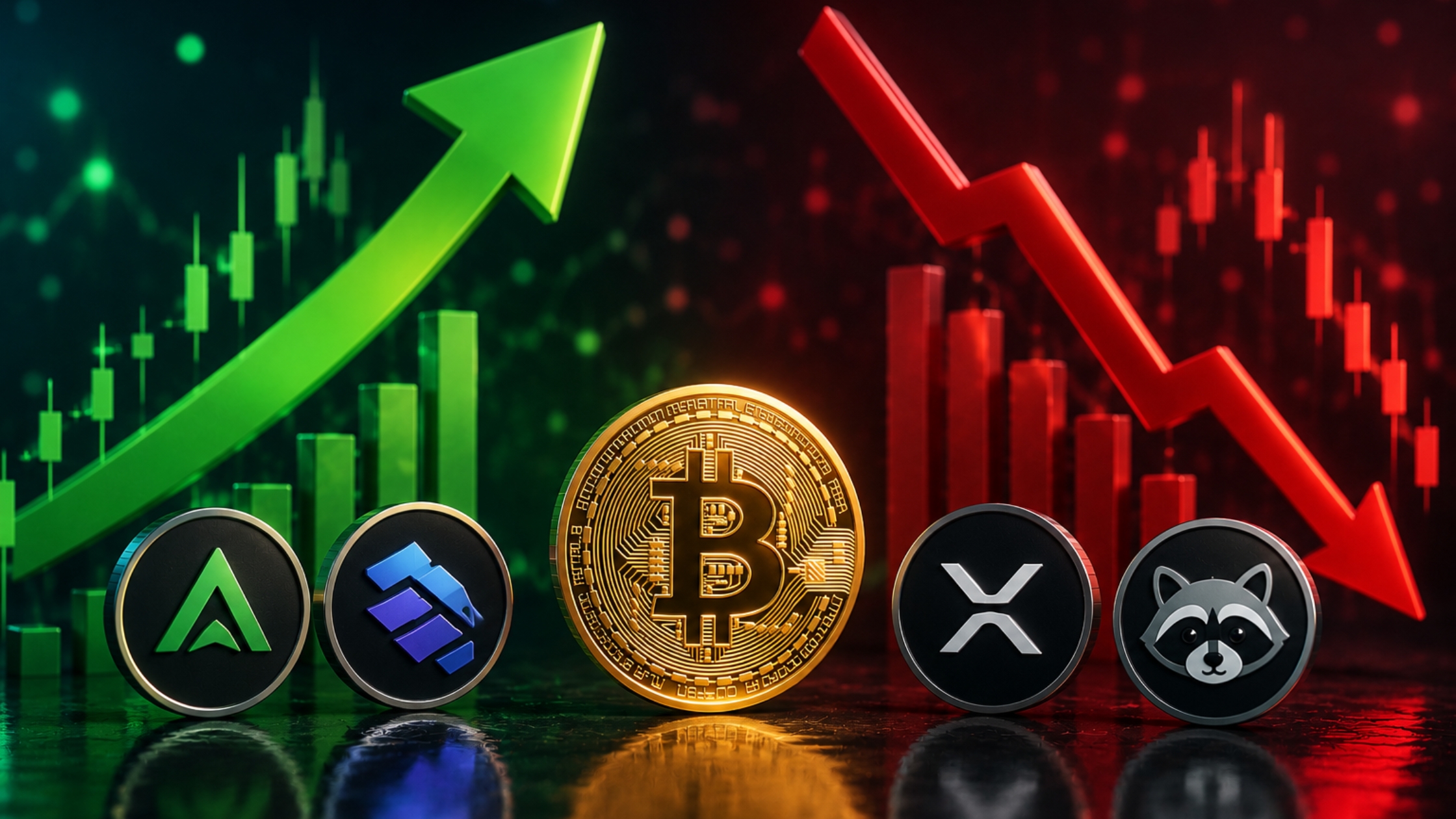 Crypto gainers and losers