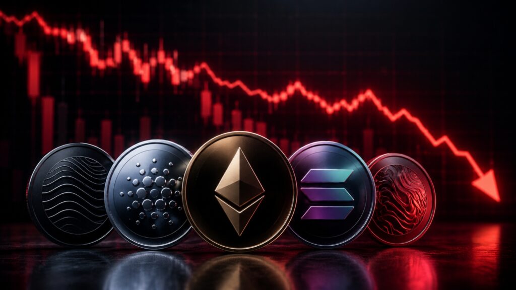Biggest crypto losers today