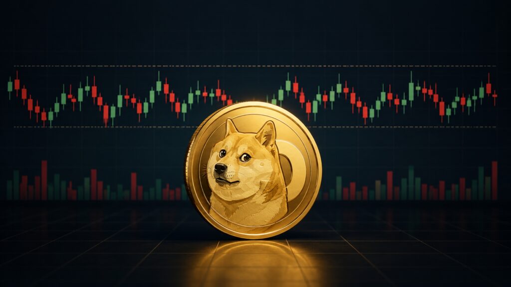 Dogecoin trades within narrow range
