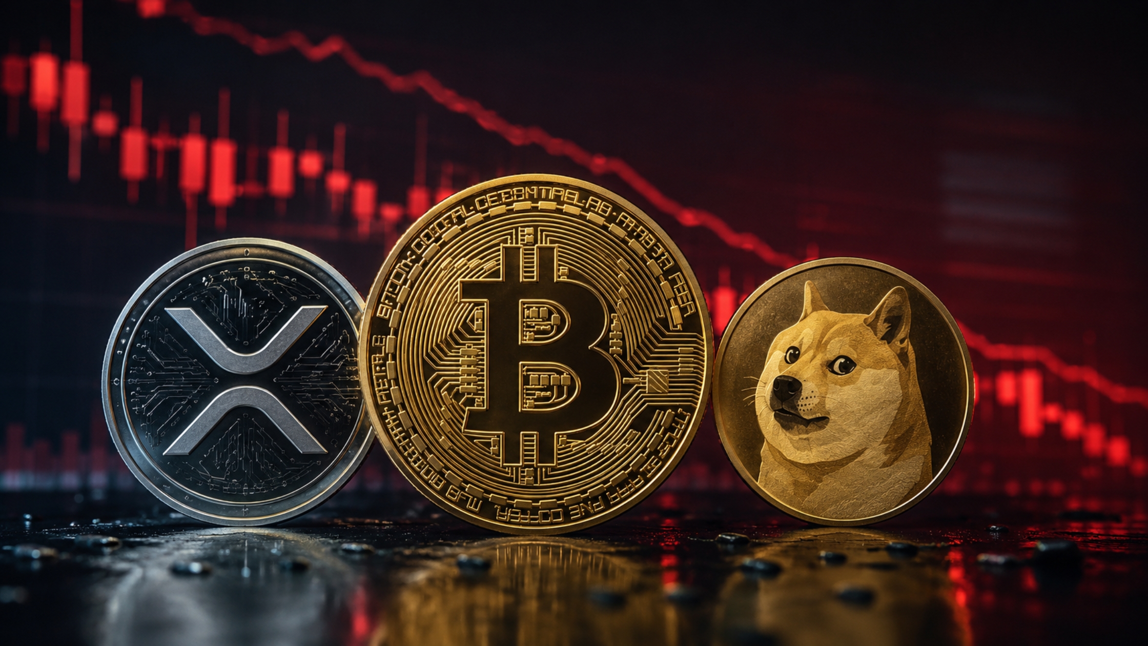 Major cryptocurrencies face pressure