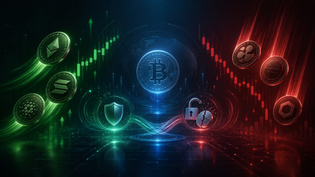 Top Crypto Gainers and Losers 
