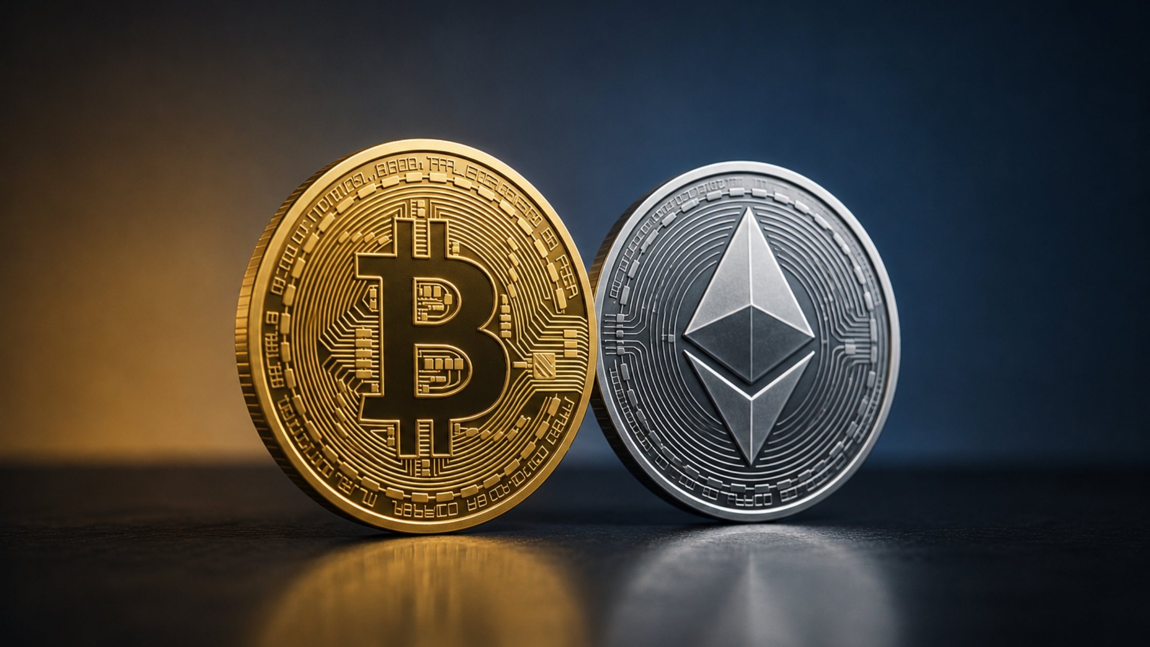 Bitcoin and Ethereum Gain