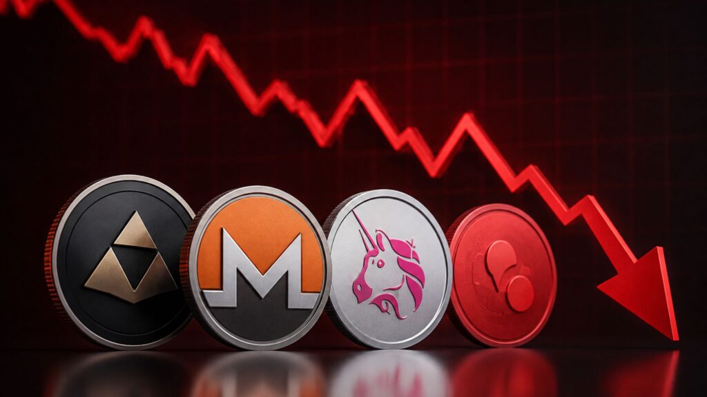 top-crypto-losers-today