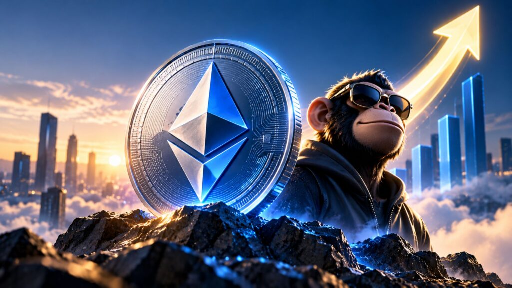 Ethereum rebound and Apeing launch
