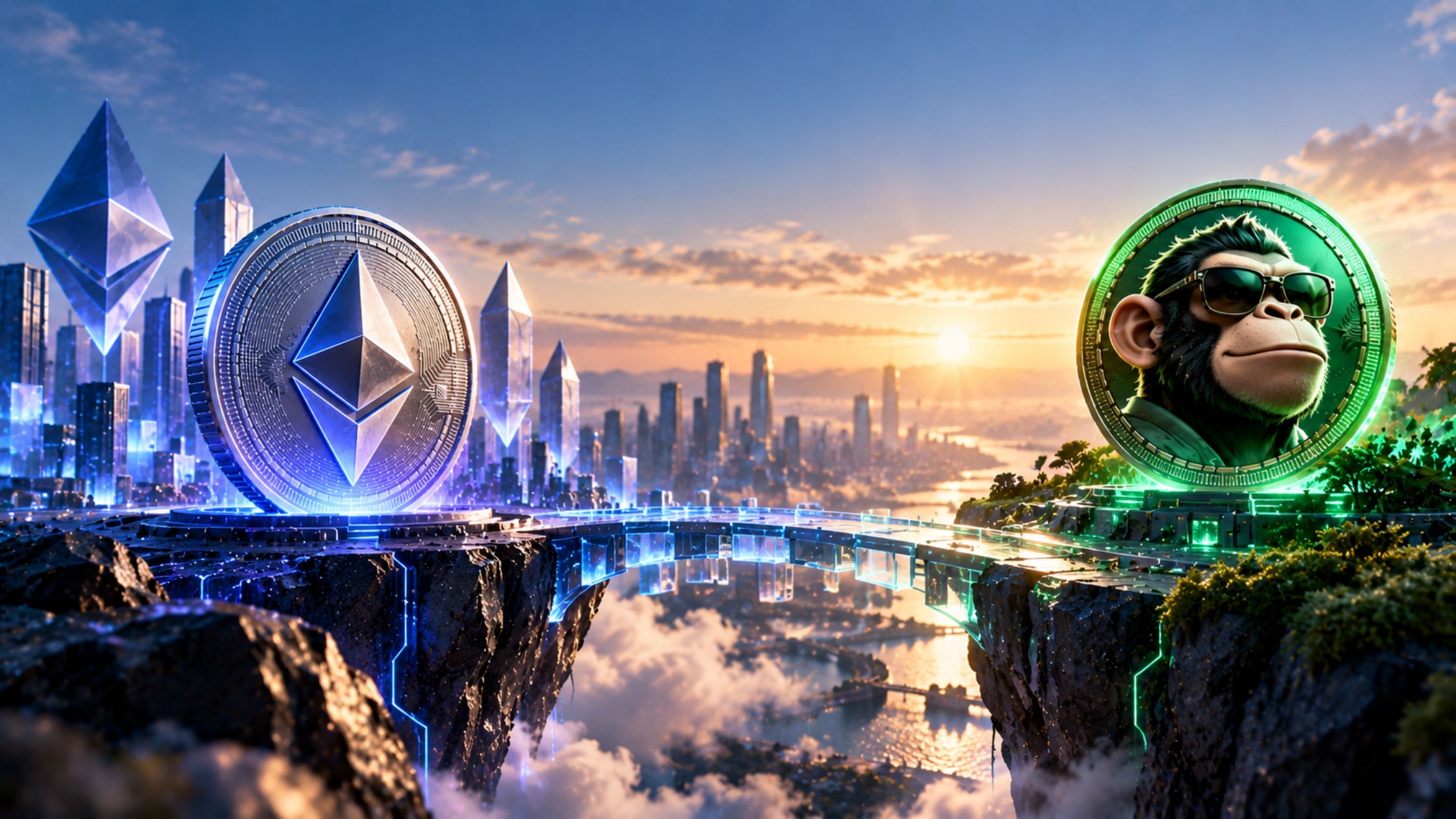 Ethereum rebound meets Apeing launch