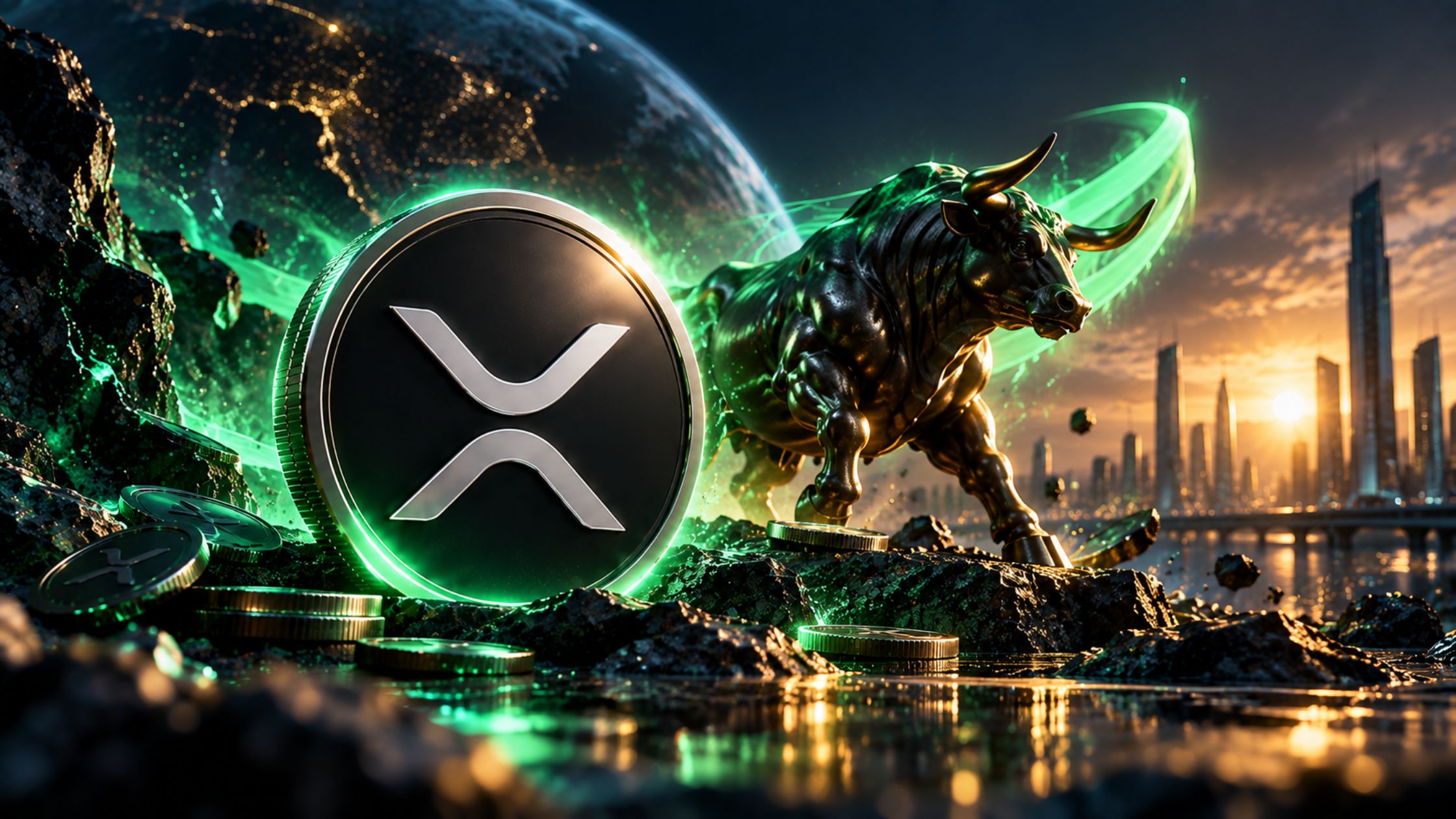 XRP green rally momentum