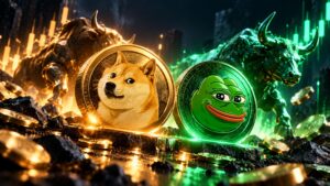Dogecoin and Pepeto market rally