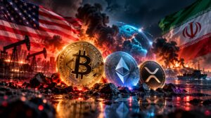 Crypto market falls amid Iran tensions