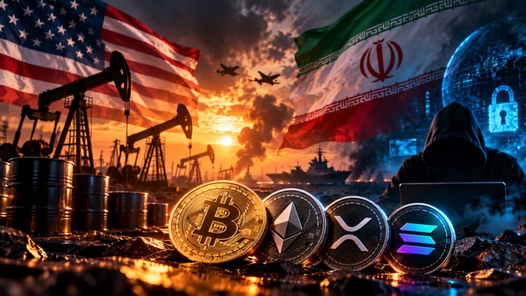 Geopolitical tensions impact crypto markets