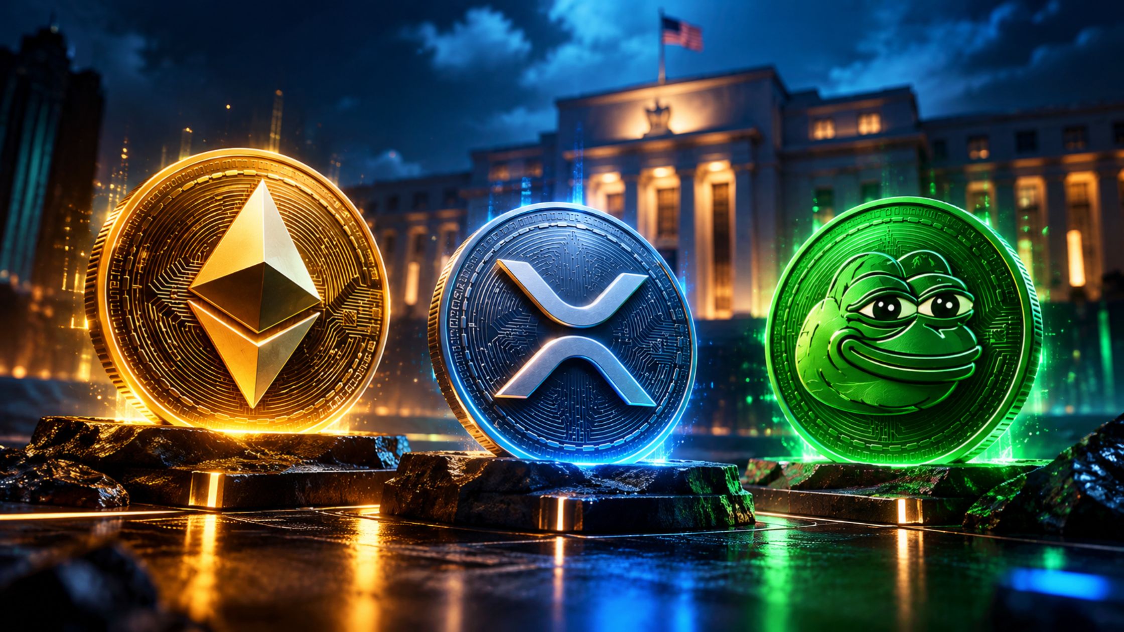 Ethereum XRP and Pepeto market outlook