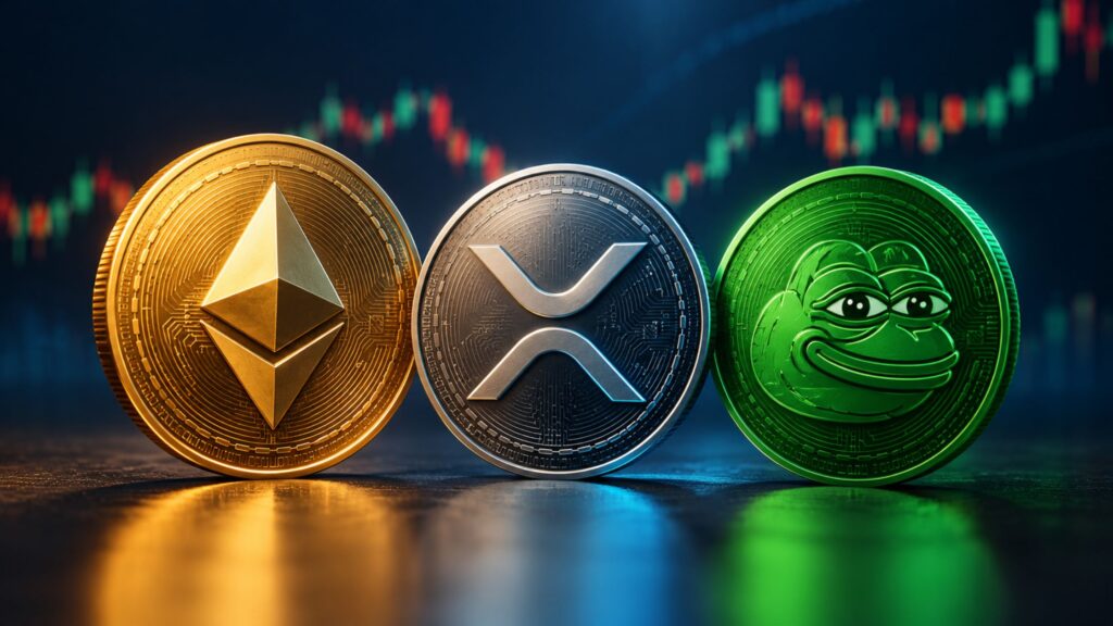 ETH XRP Pepeto Comparison
