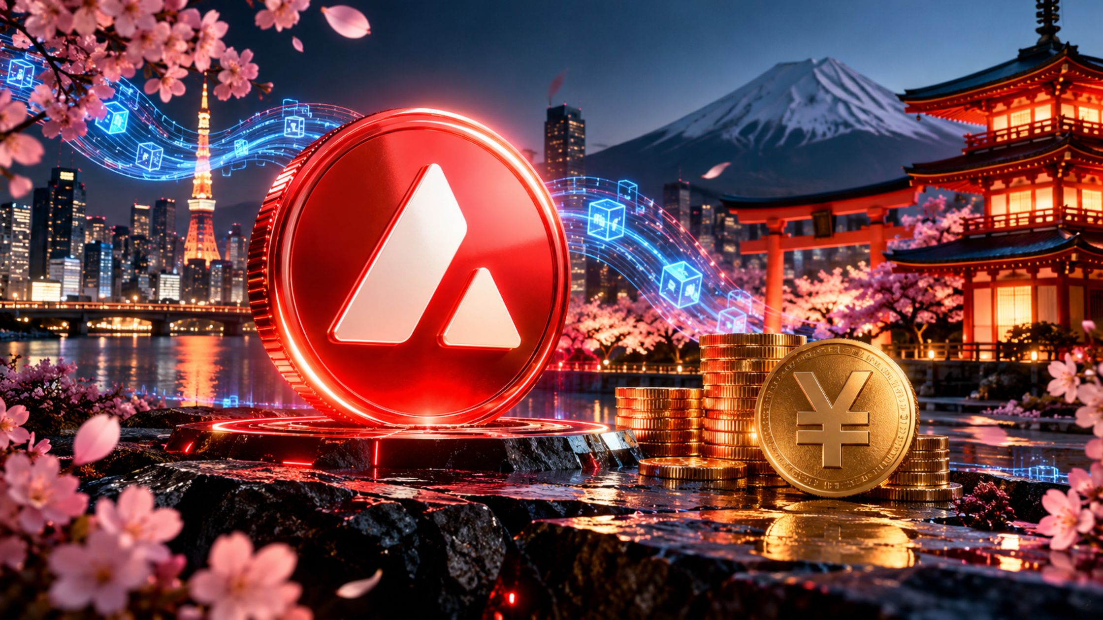 Japan crypto refunds using Avalanche blockchain