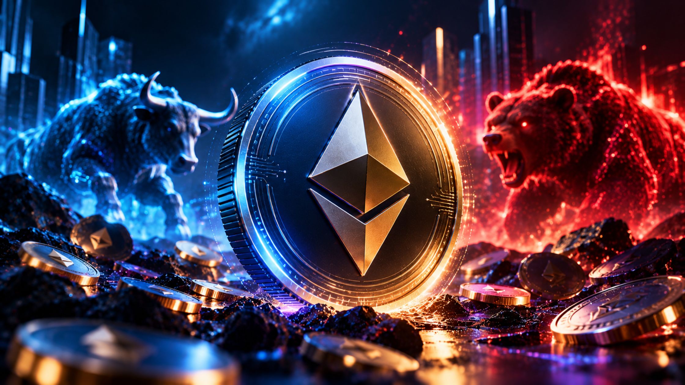 ETH market volatility drives increased trading activity