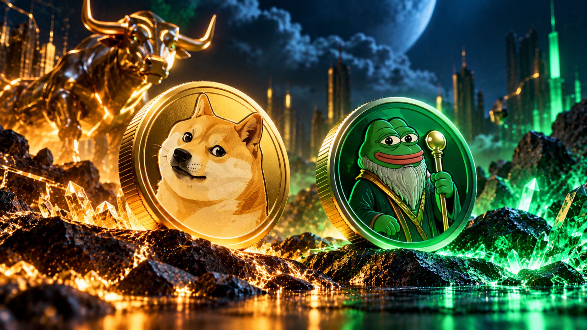 DOGE Recovery Meets Pepeto Presale Buzz