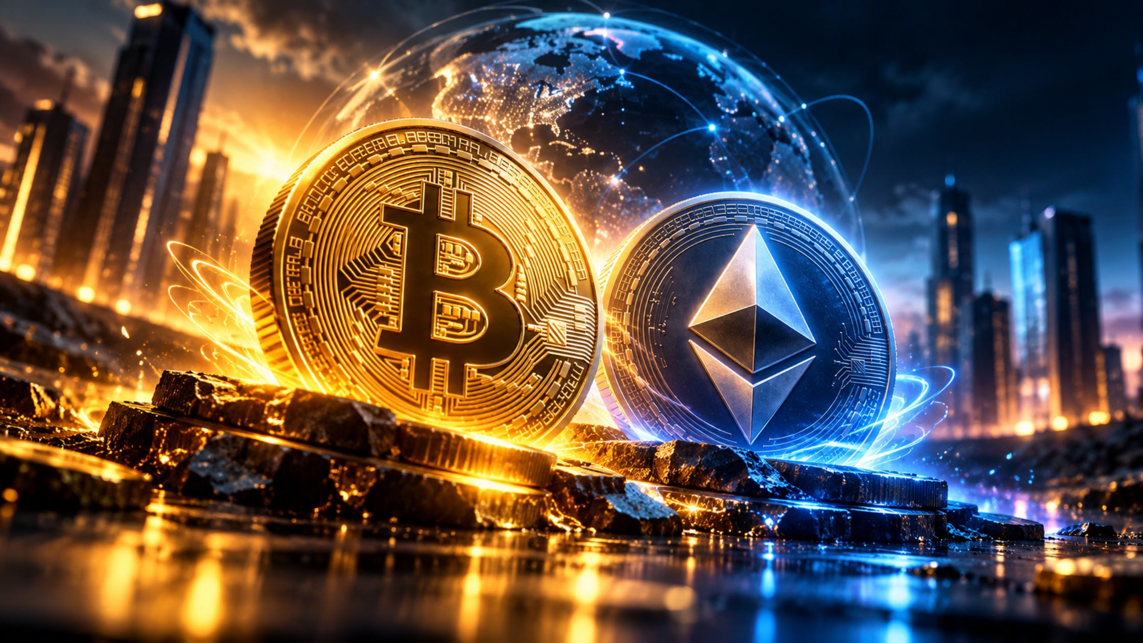Crypto markets recover amid Binance concerns.