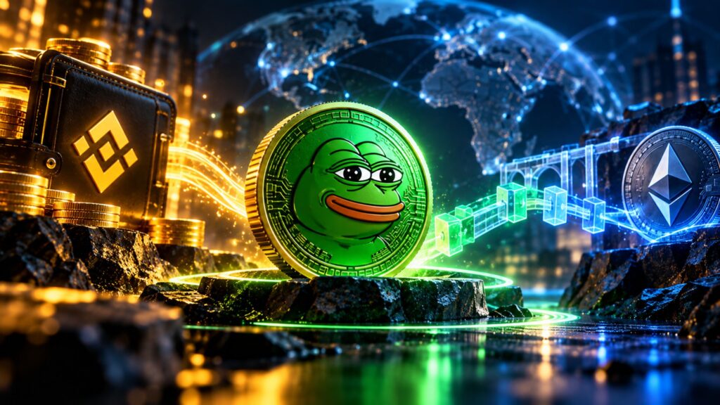 Pepeto token connecting decentralized blockchain networks
