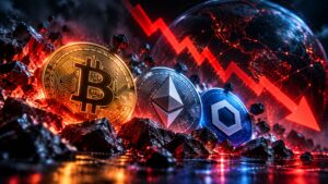 Crypto market decline Bitcoin Ethereum