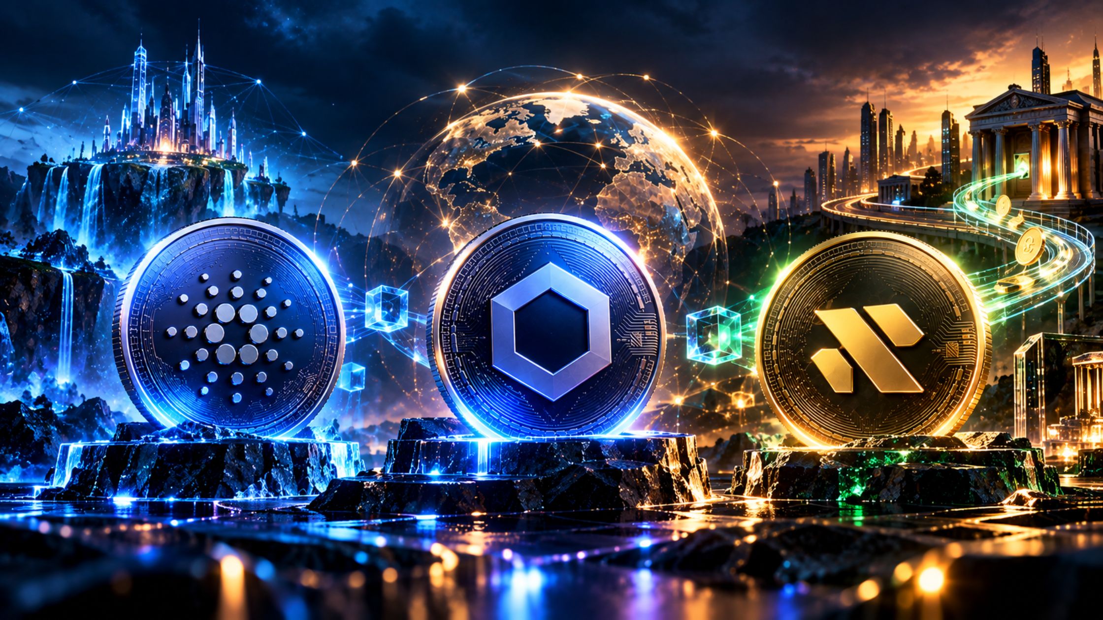ADA, LINK, and Remittix show developments.