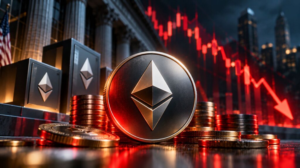 Ethereum ETFs face heavy selling