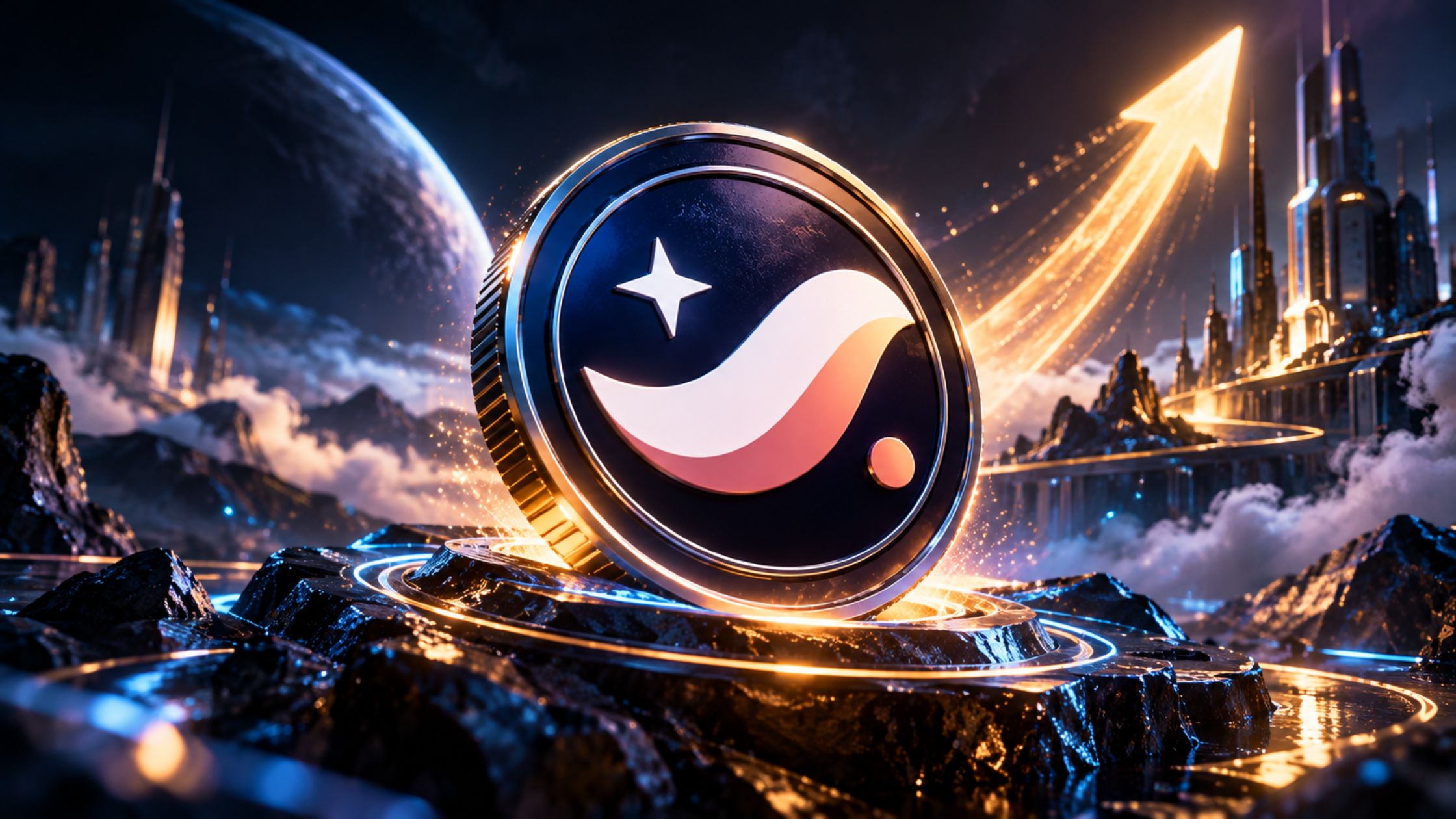 Starknet token showing bullish crypto momentum