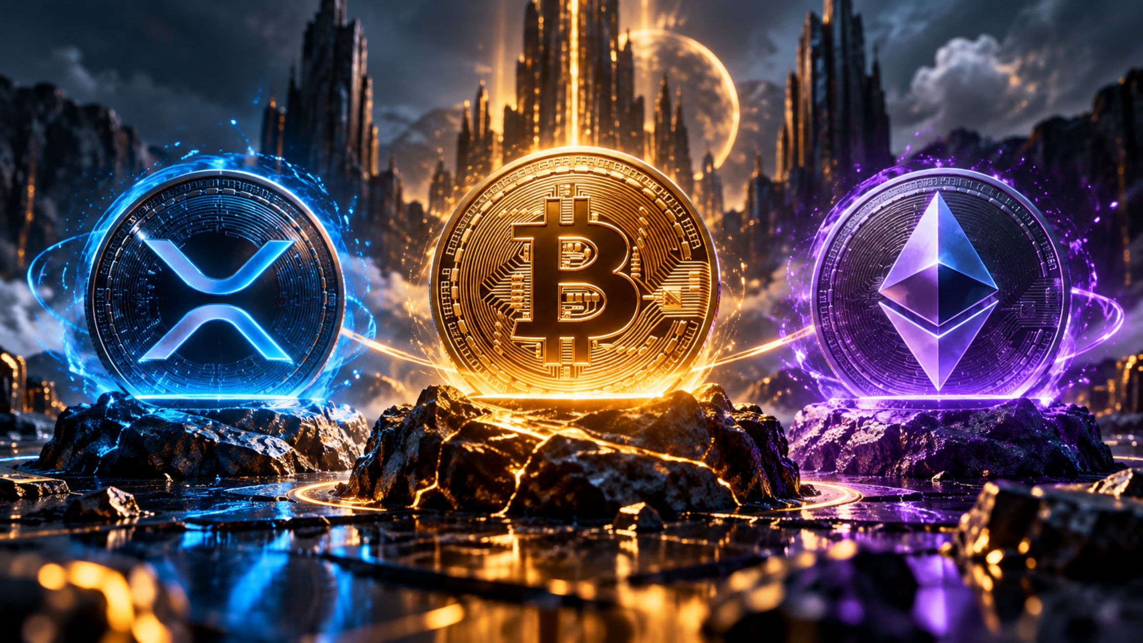 XRP Bitcoin Ethereum Price Outlook Today