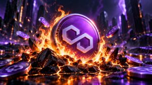 Polygon token burn supply reduction